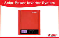 Red 1000VA 720W Solar Power Inverters with LCD Display for Office Appliances