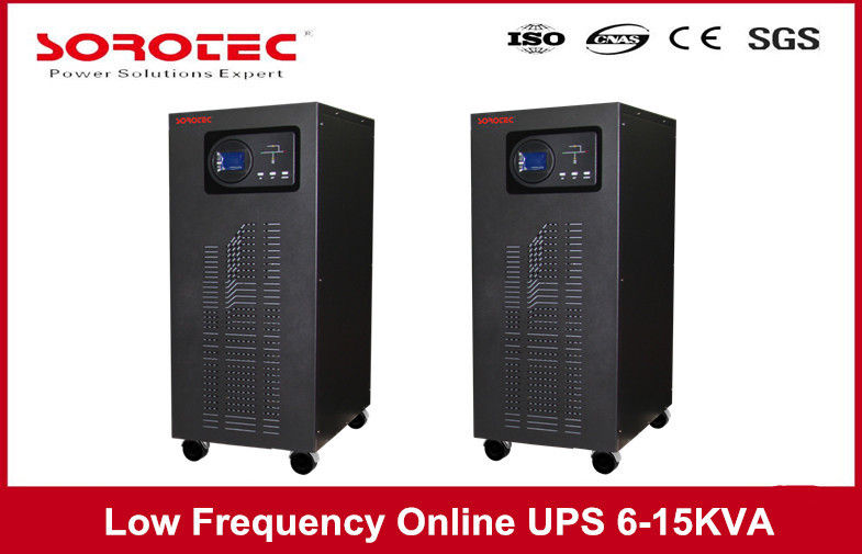 50/60HZ Frequency Low Frequency Online UPS Switch For Bank Mini Office System , 6 - 15 KVA