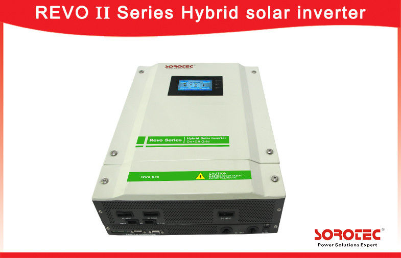 3 - 5.5kW Hybrid Solar Inverter 220 / 230VAC With MPPT Solar Controller