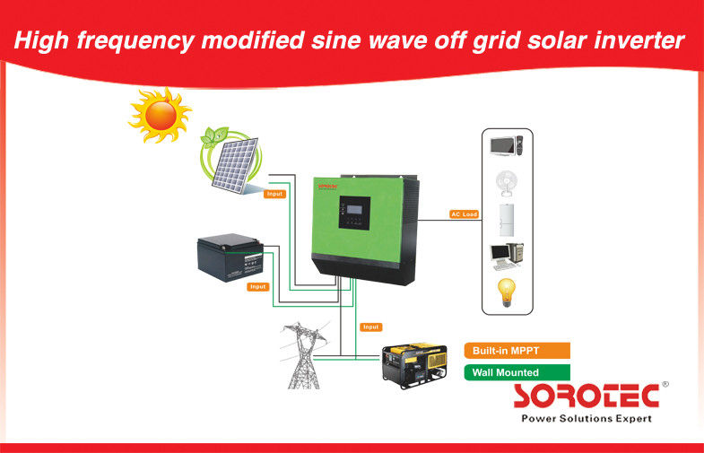 High Frequency Off Grid Solar Power Systems Modified sine wave for home