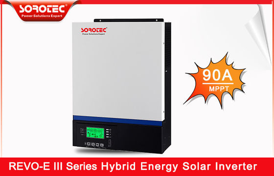 3-5.5KW REVO E PIÙ l'ampio invertitore ibrido solare di potere di griglia inserita/disinserita della gamma introdotto PV 120-450 VCC