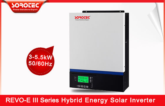 regolatore solare REVO E della tassa dell'invertitore dell'ibrido di 3-5.5kw MPPT PIÙ 240VAC 90A con la batteria